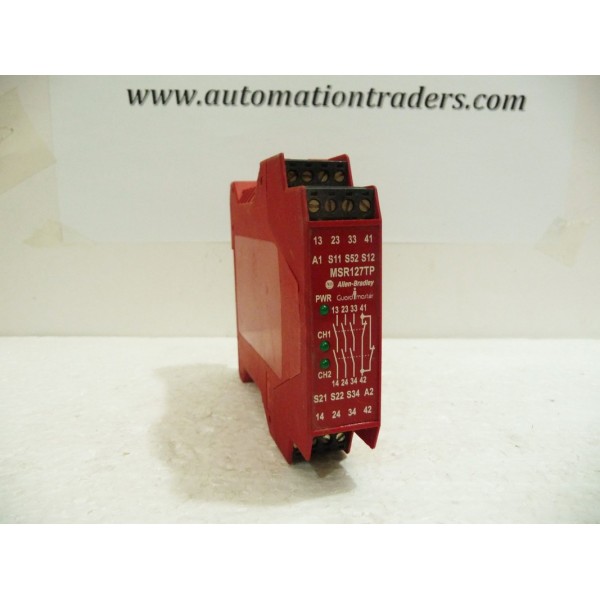 Safety Monitoring Relay, MSR127TP, Allen-Bradley (14 Days Warrenty on Entire Stock)